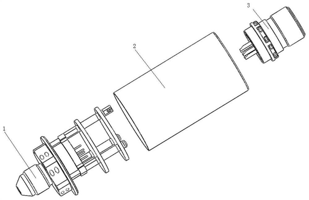 Safety protection structure of high-voltage sensor