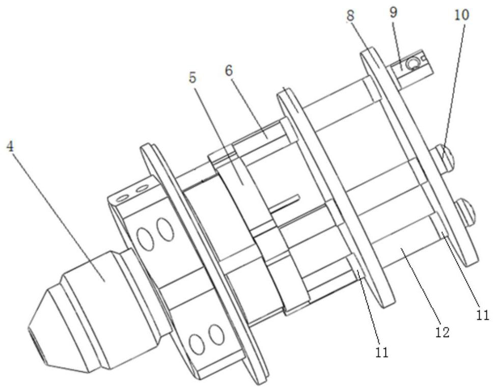 Safety protection structure of high-voltage sensor