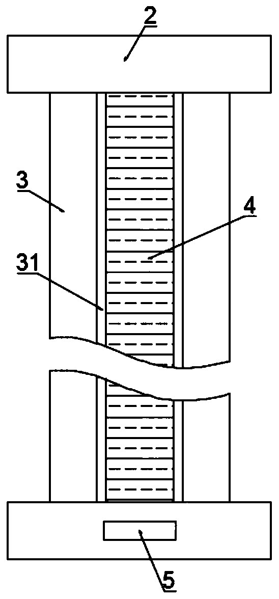 Application method of stair auxiliary lighting window