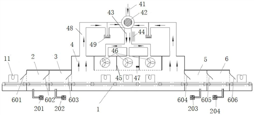 Silicon wafer drying device and method