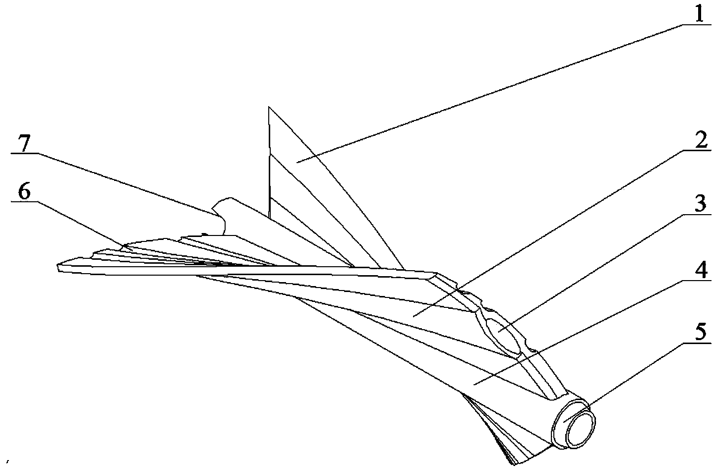 Penetration type concave-convex blade rotor inside heat exchange pipe