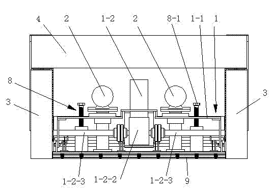 Vibration shaper of saddle plate