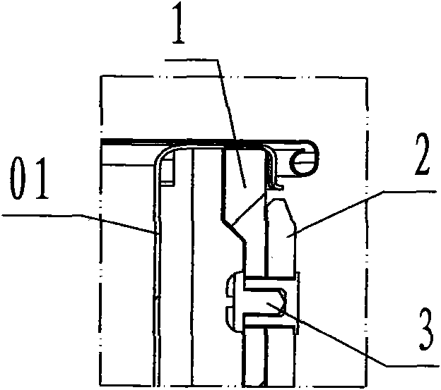 Household electric heating fryer with glass housing