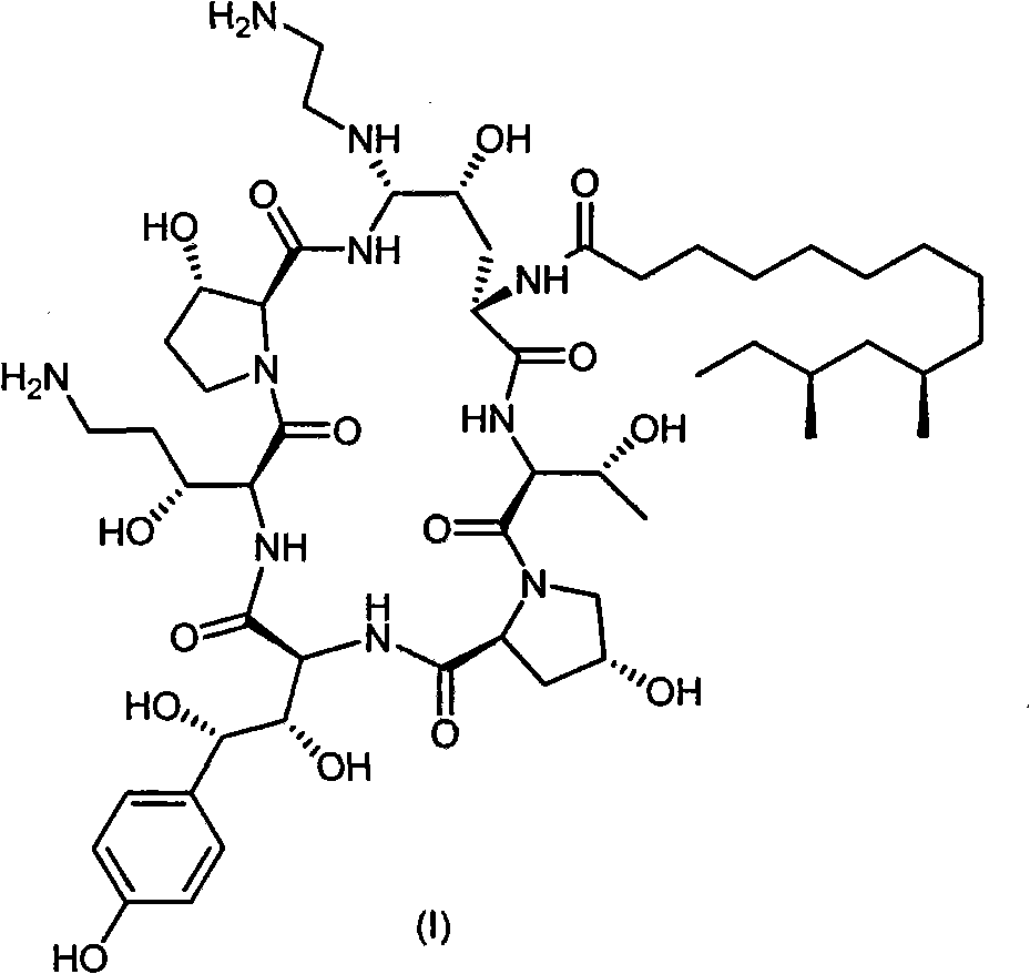 Process for preparing caspofungin and intermediates thereof