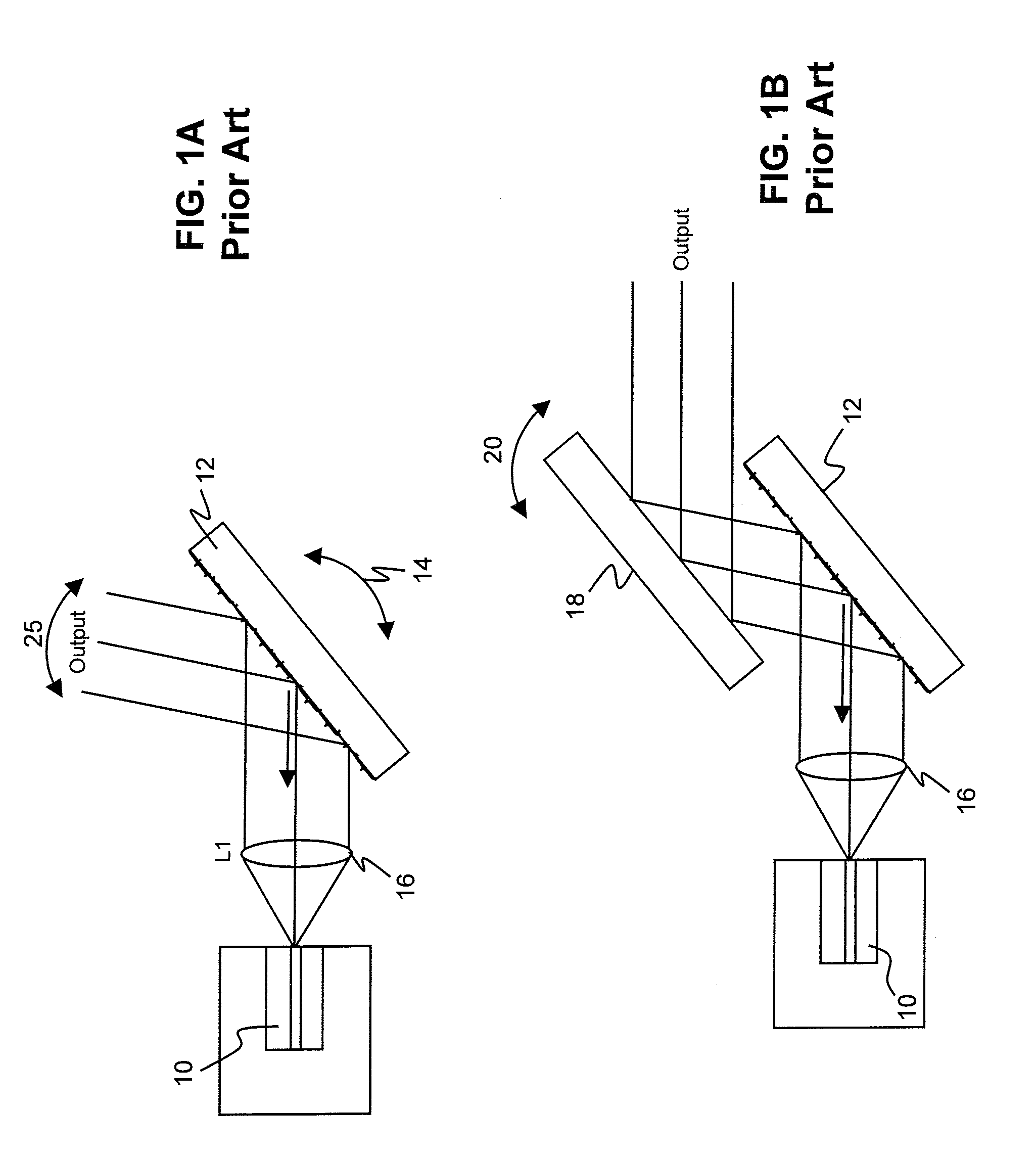 Extended cavity laser device with bulk transmission grating