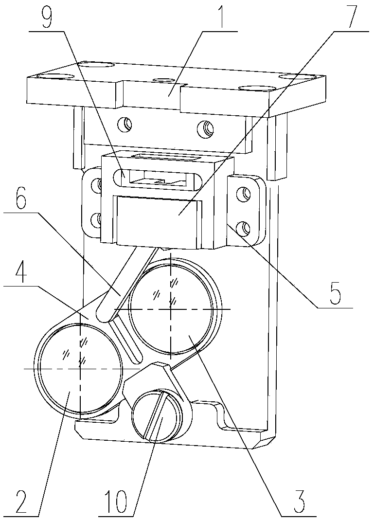 Visible light and near-infrared light switching mechanism based on electromagnetic driving