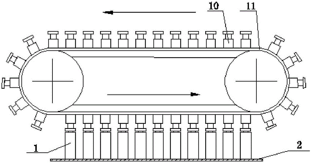 Full-automatic assembly line battery grouping system based on quickly continuous detection