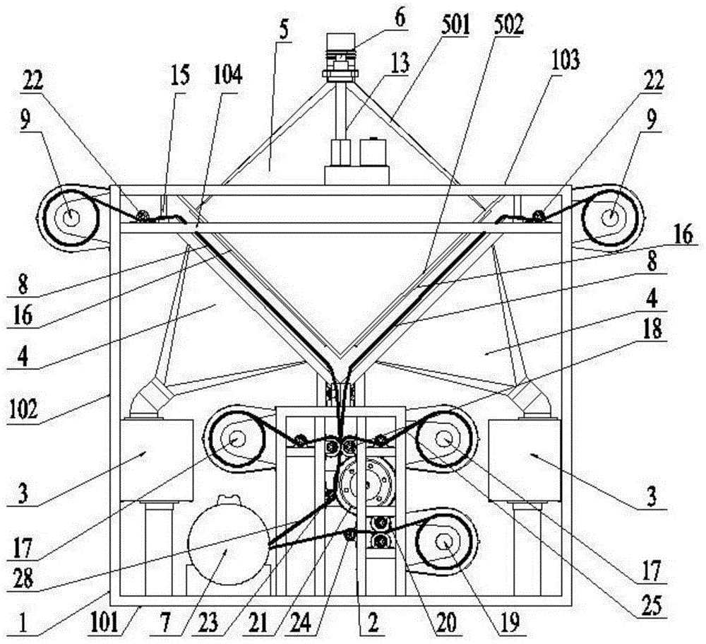 Radioactive aerosol automatic monitoring instrument