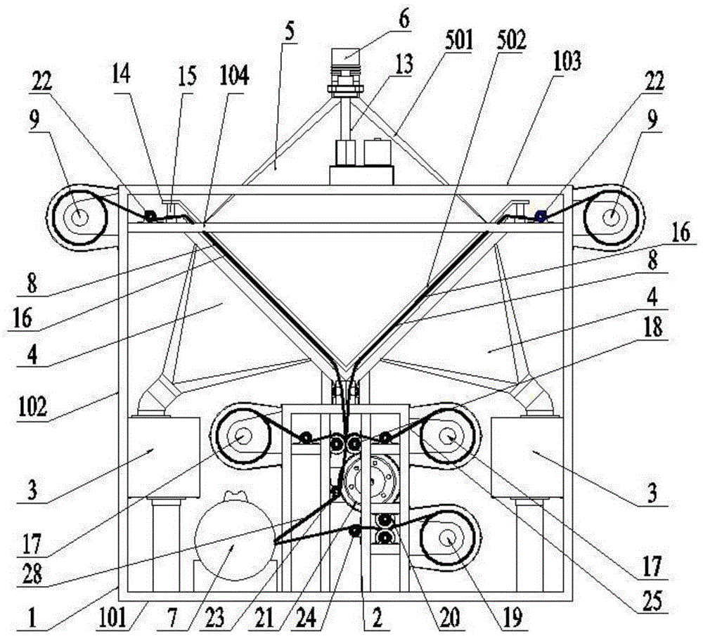 Radioactive aerosol automatic monitoring instrument