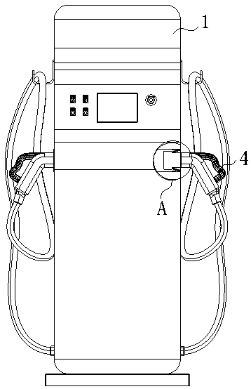 New energy automobile charging system