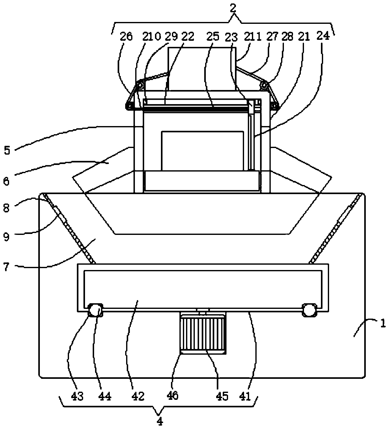 Unqualified product automatic detection and removal system based on quality inspection production line