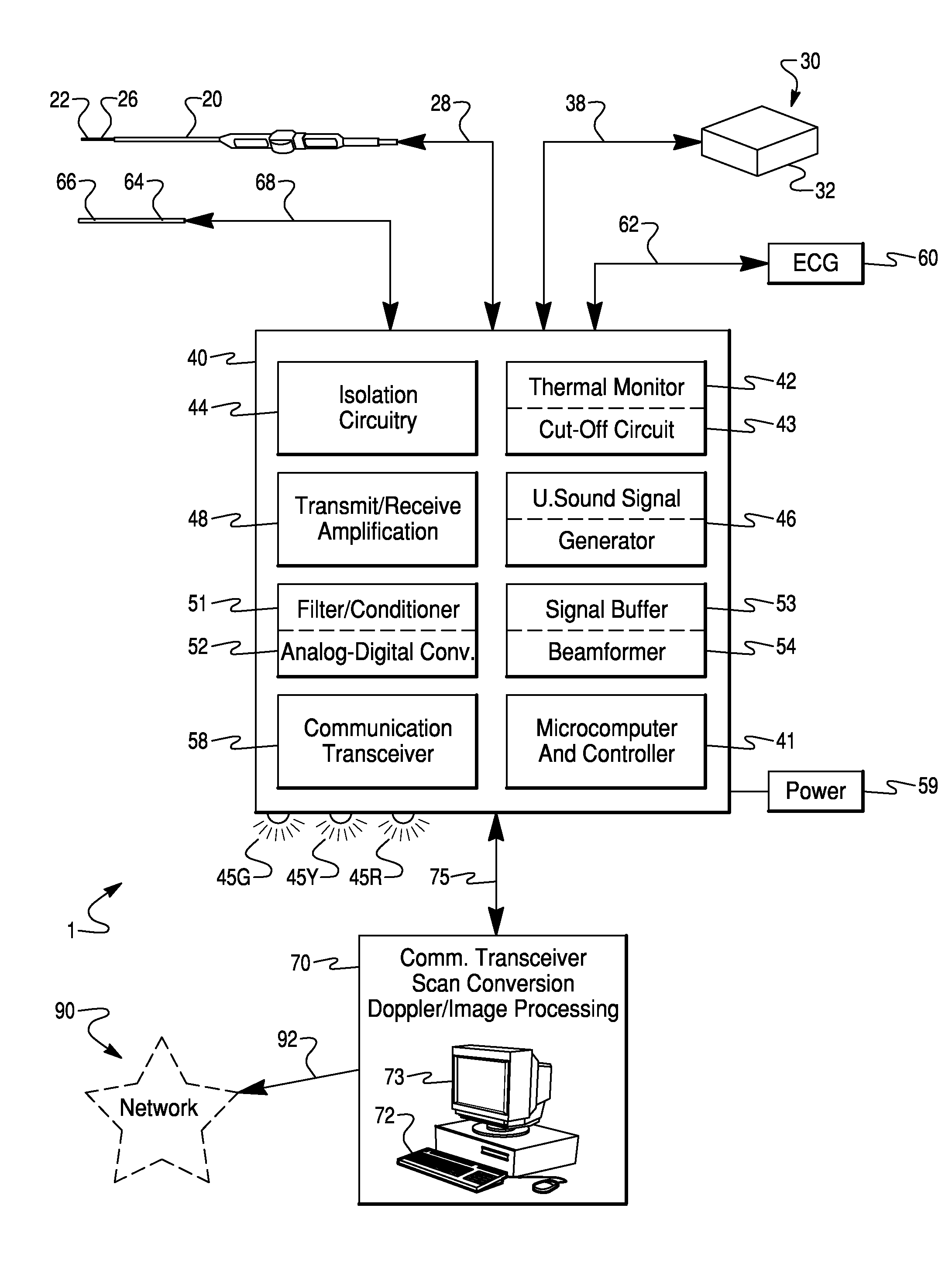 External and Internal Ultrasound Imaging System