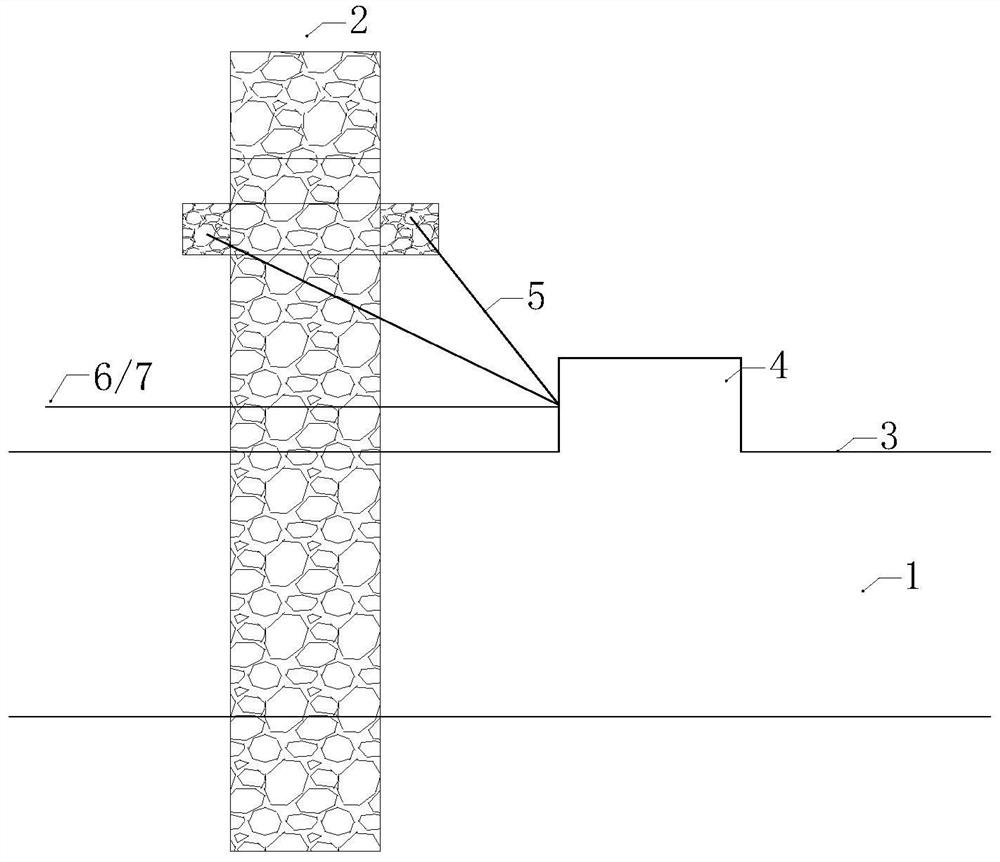 Tunnel supporting structure