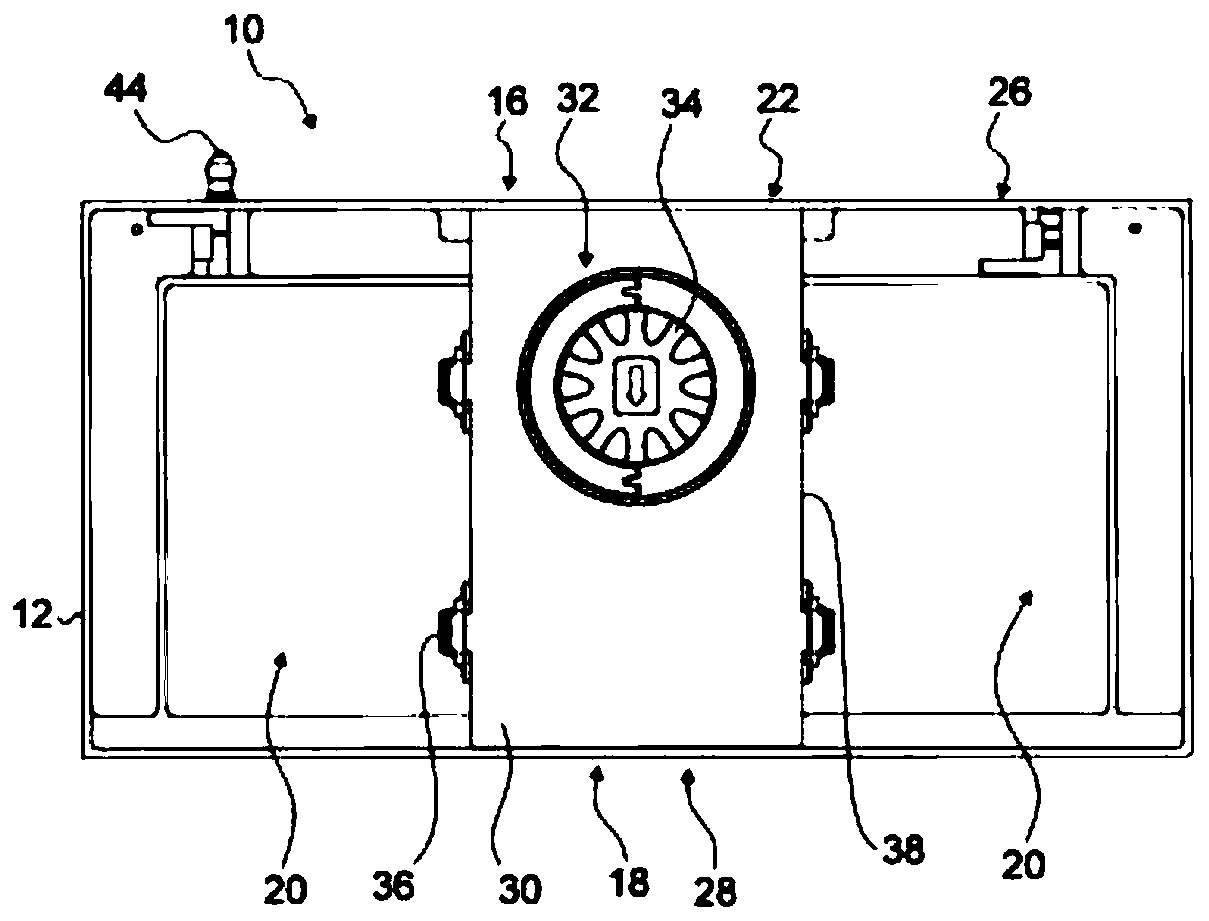 Moving unit, plug connector component and LED module