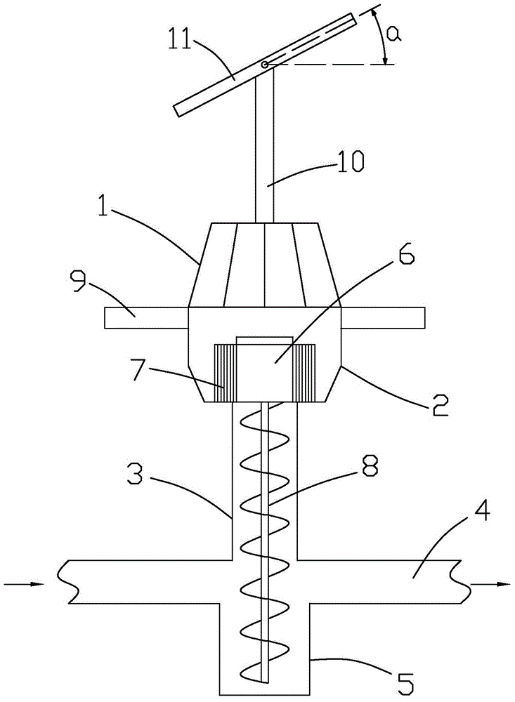 Heat-insulating and waterproof system of planted roof and construction method thereof