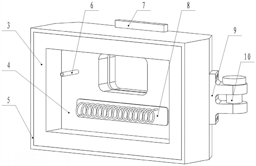 A kind of thermal insulation tooling for hot drawing and bending of profiles