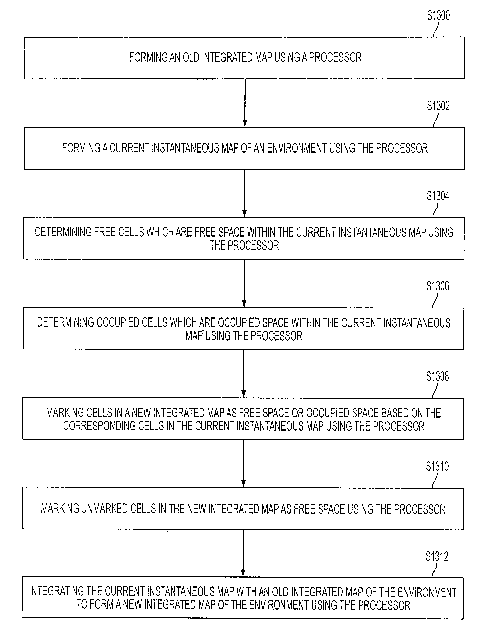 Method and system for mapping environments containing dynamic obstacles