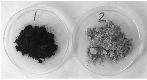 Method for preparing mycotoxin adsorbent by using semicoke