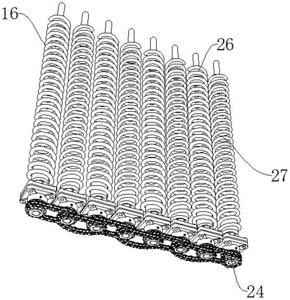 Suspension type water chestnut digging machine