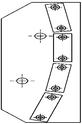 Adjustable revolution speed sensor support