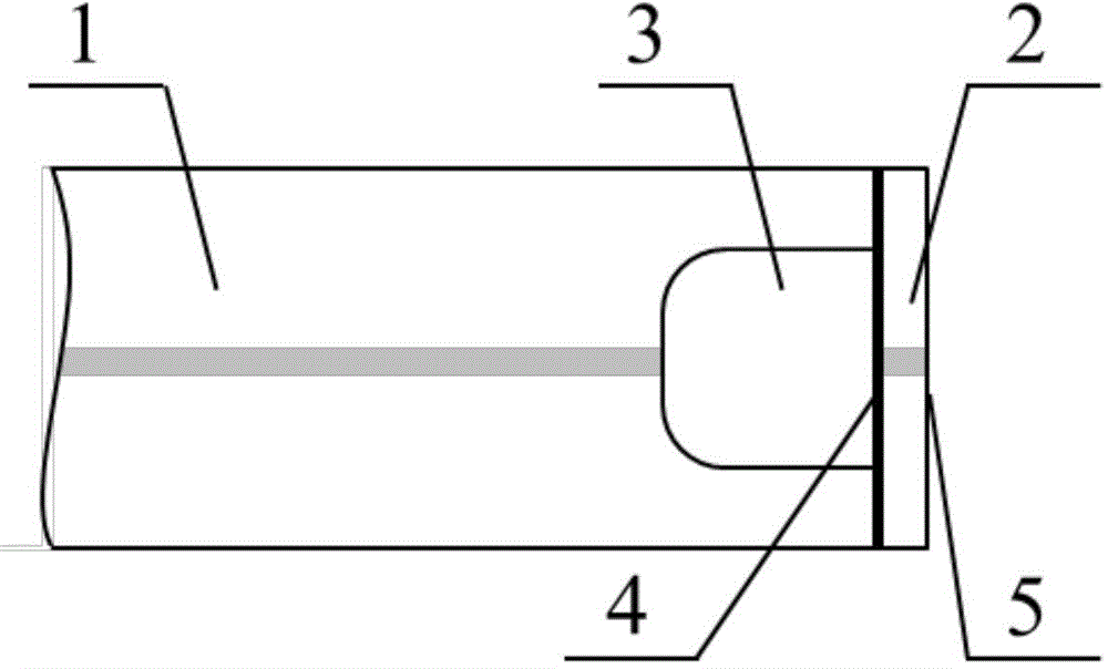 Fiber micro-nano Fabry-Perot interference type pressure sensor and manufacturing method thereof