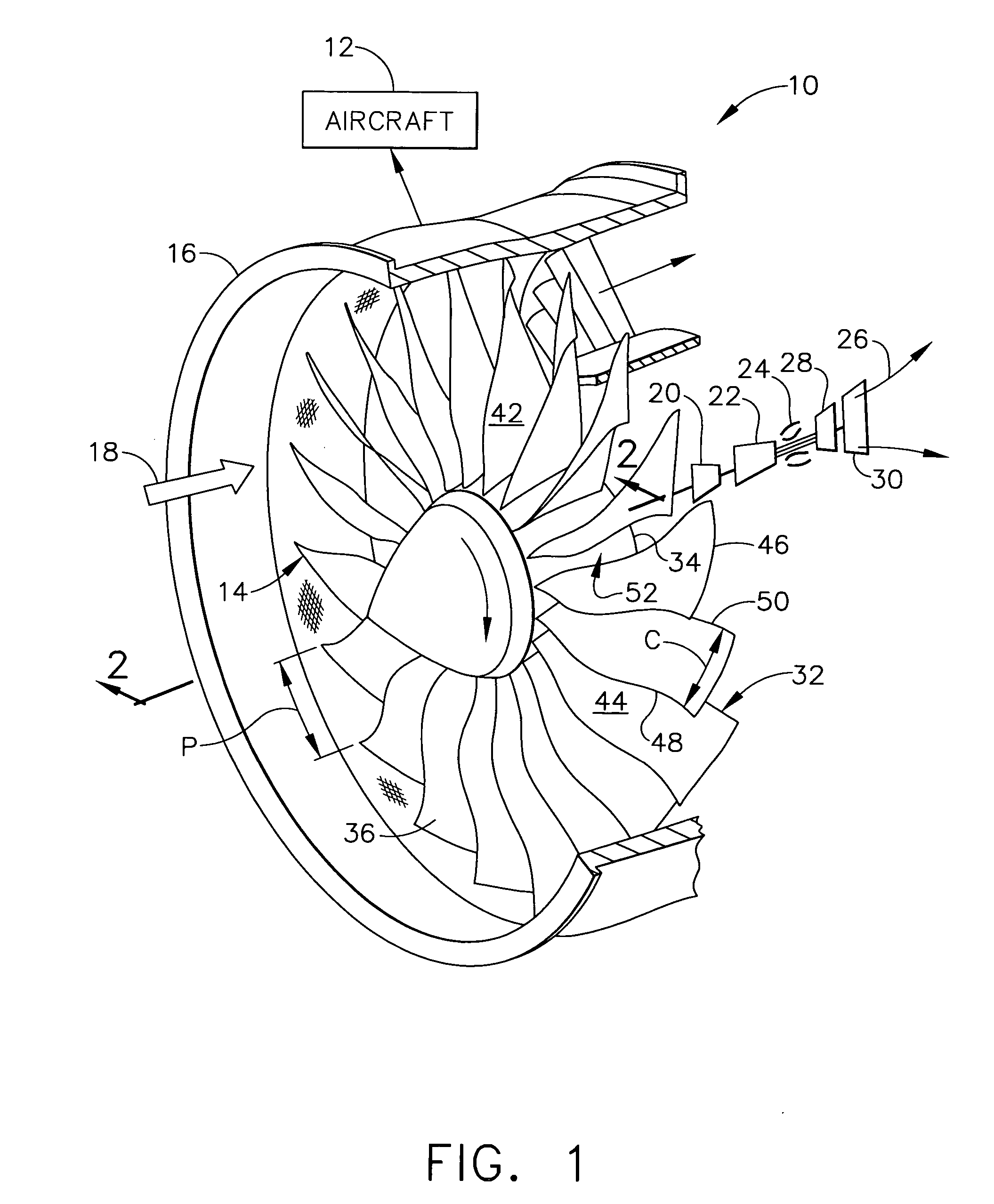 Tip cambered swept blade