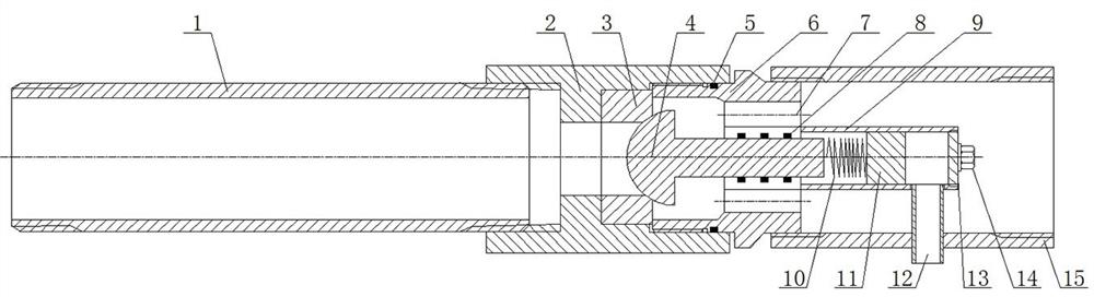 One-way valve and automatic intermittent pumping system and method with one-way valve