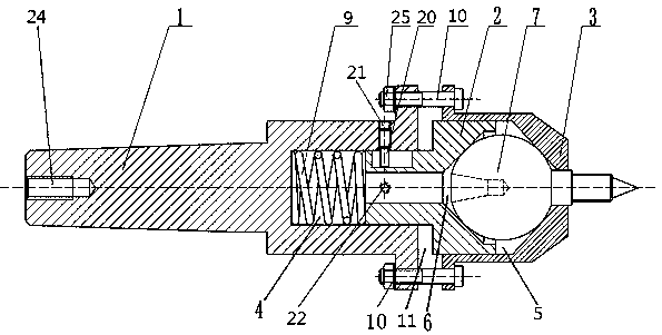 Fixtures for Turning Ball Head Shaft Parts