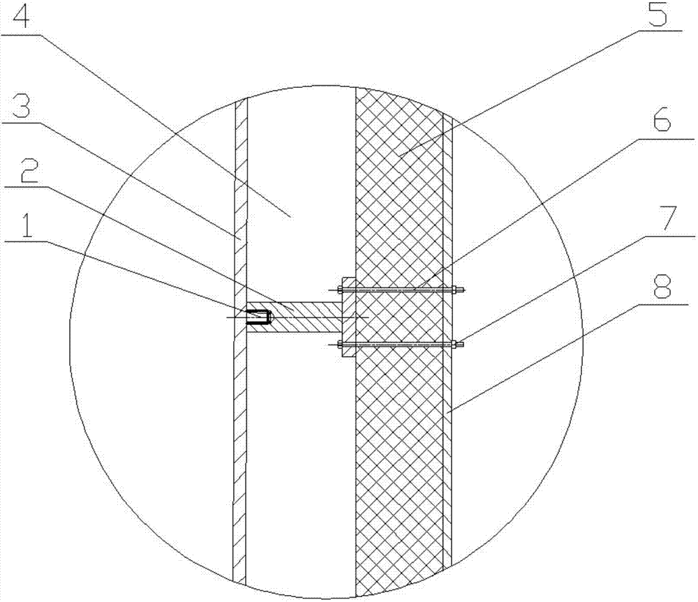 Novel heat preserving layer structure