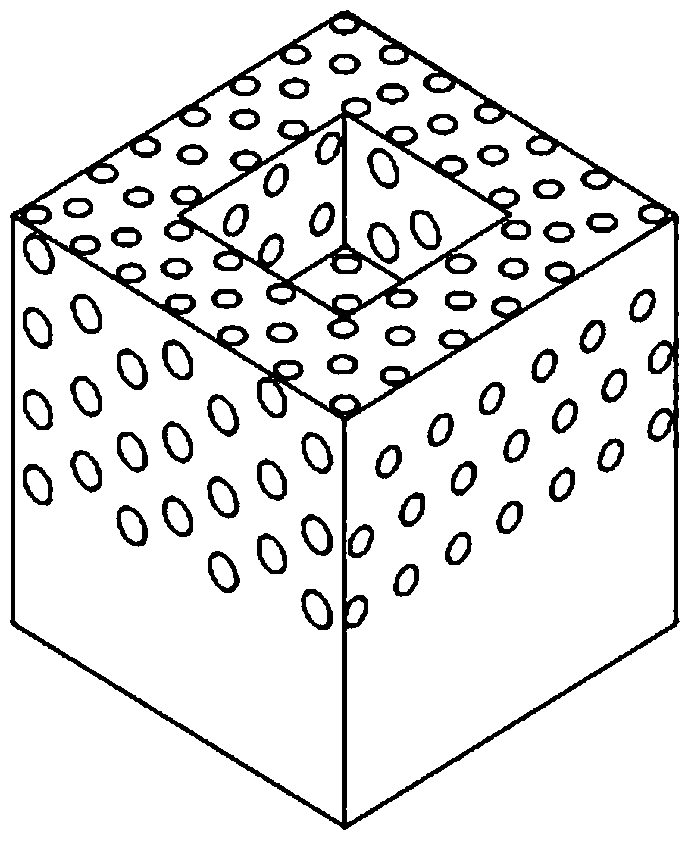 Internal-and-external-inflow well head device of self-infiltration filtration recharge well