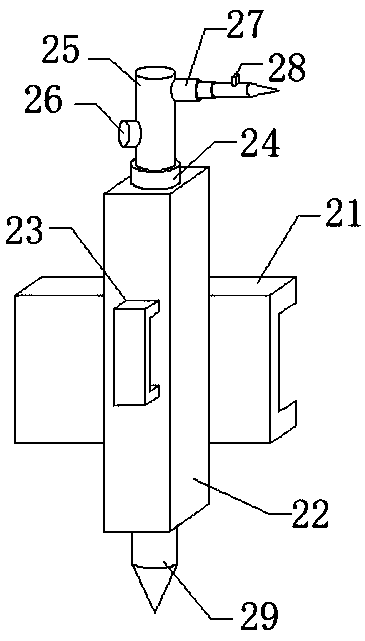 Auxiliary clamp for machining