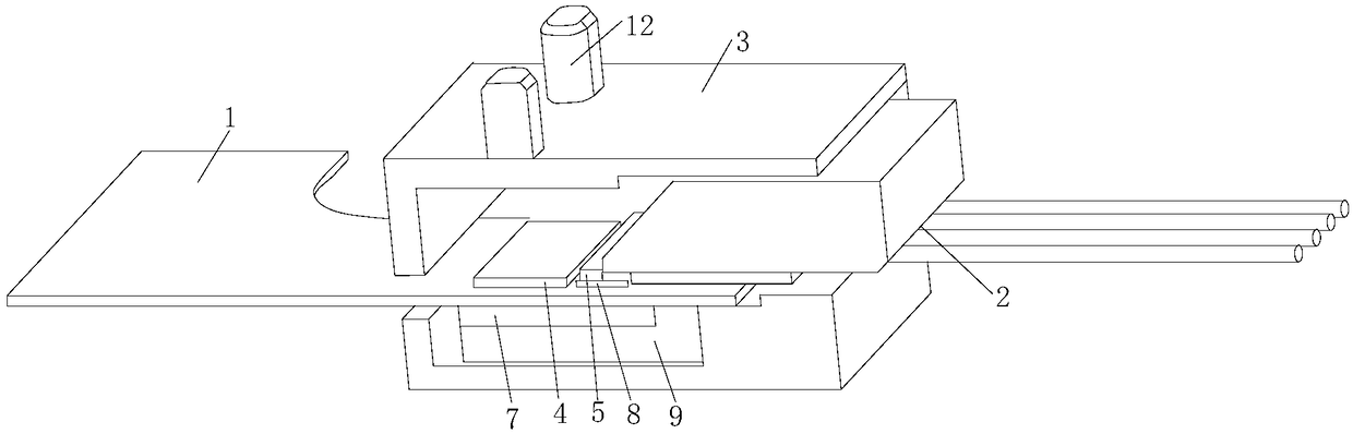 Light reception sub-module and optical module