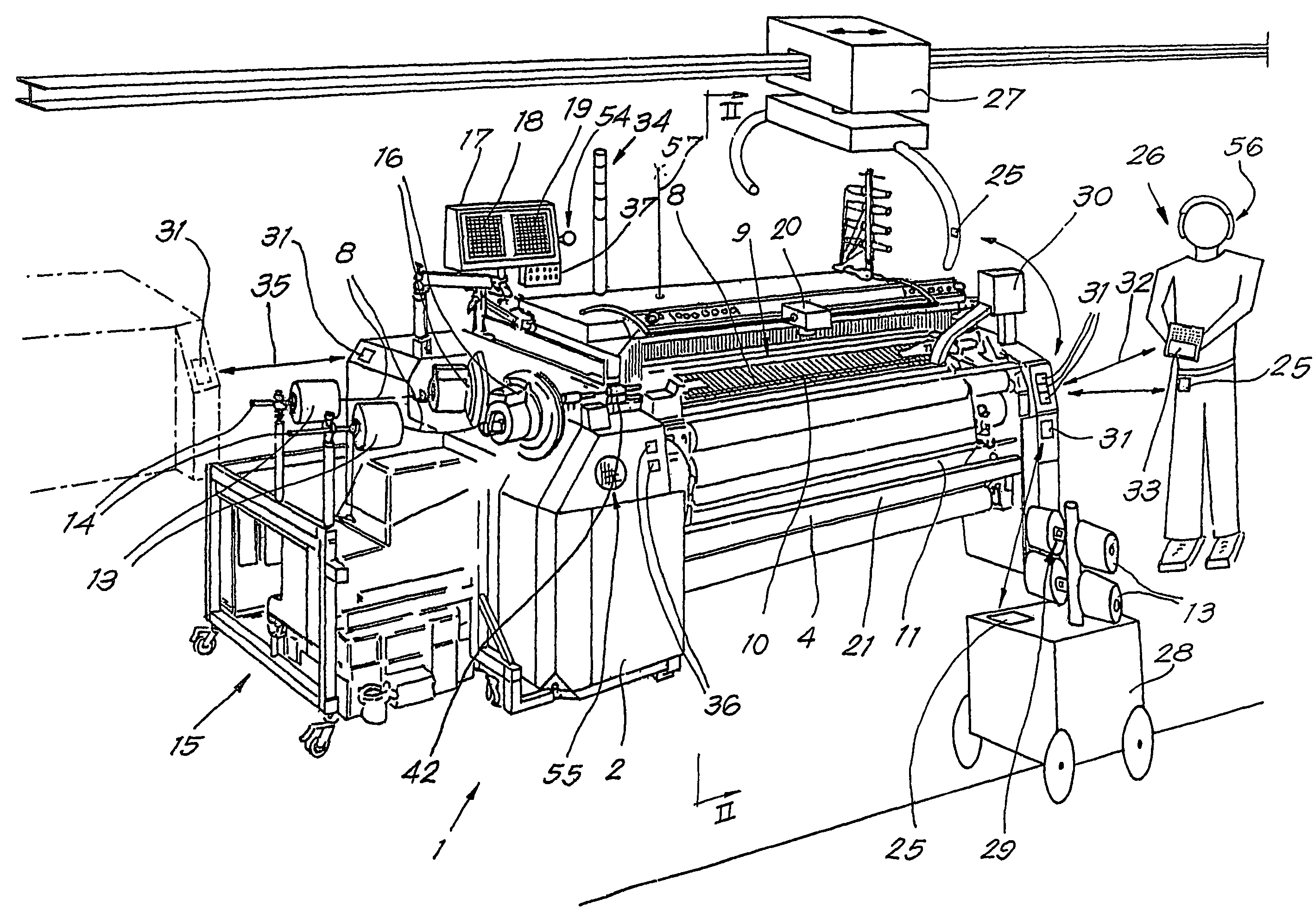 Method for optimizing a textile production process and devices applying this method