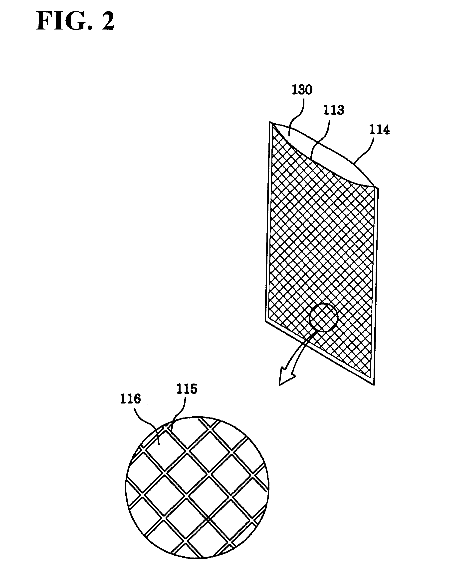 Method for preparing air channel-equipped film for use in vacuum package