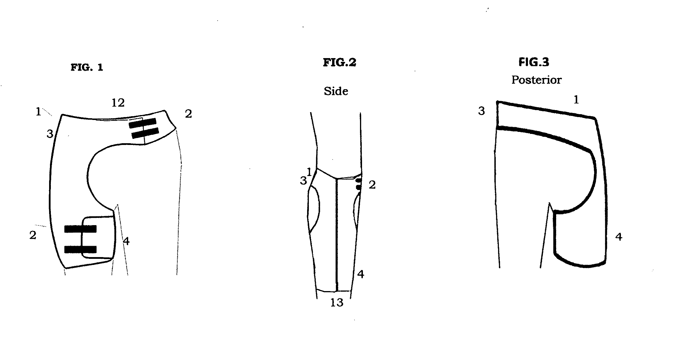 Dynamic hip brace, hip brace kit and method of use