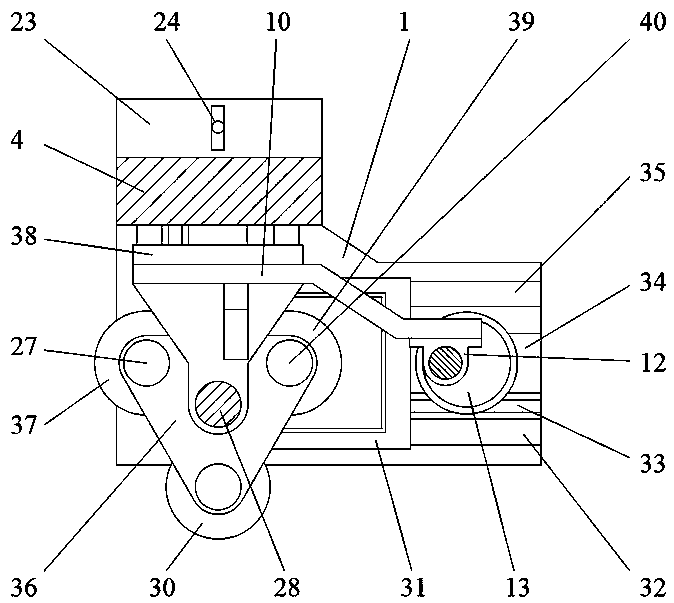 Three-dimensional modelling measurement method of microscopic multi-phase structure based on section profile sequence