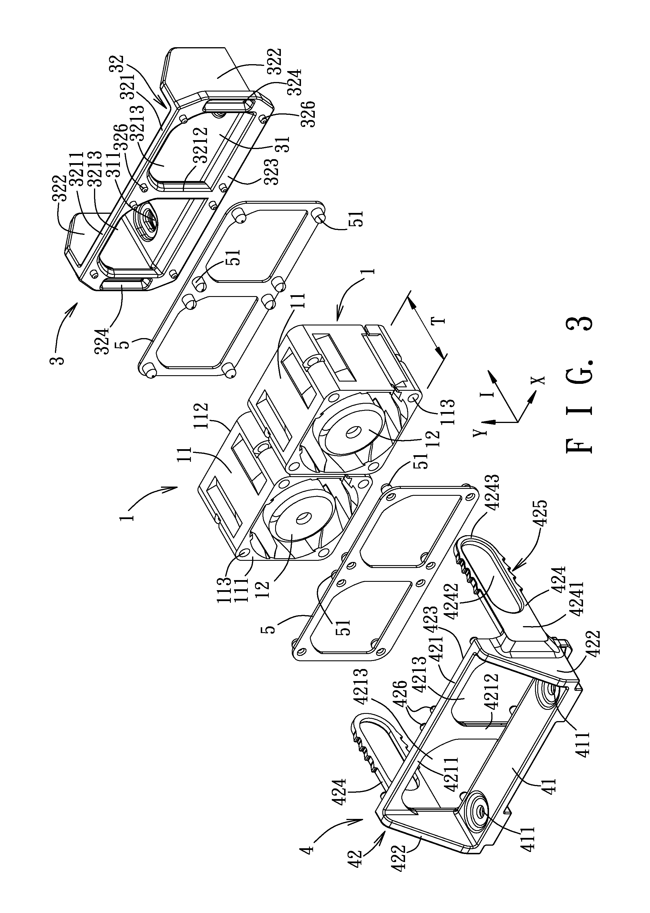 Fan securing device and fan assembly having the same