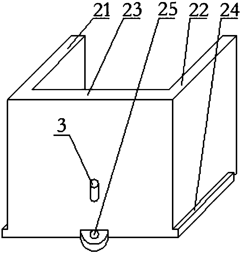 Detachable concrete test block mold with convenient demolding function