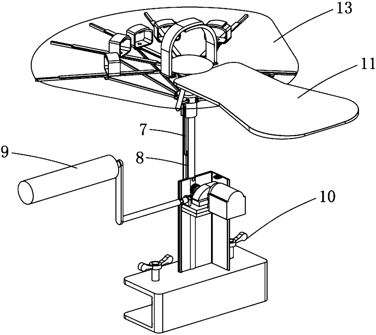 A multifunctional hand rehabilitation training and correction instrument