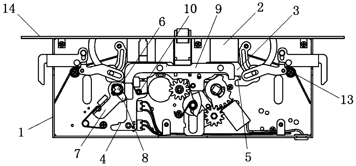 Bolt locking mechanism and door lock with same