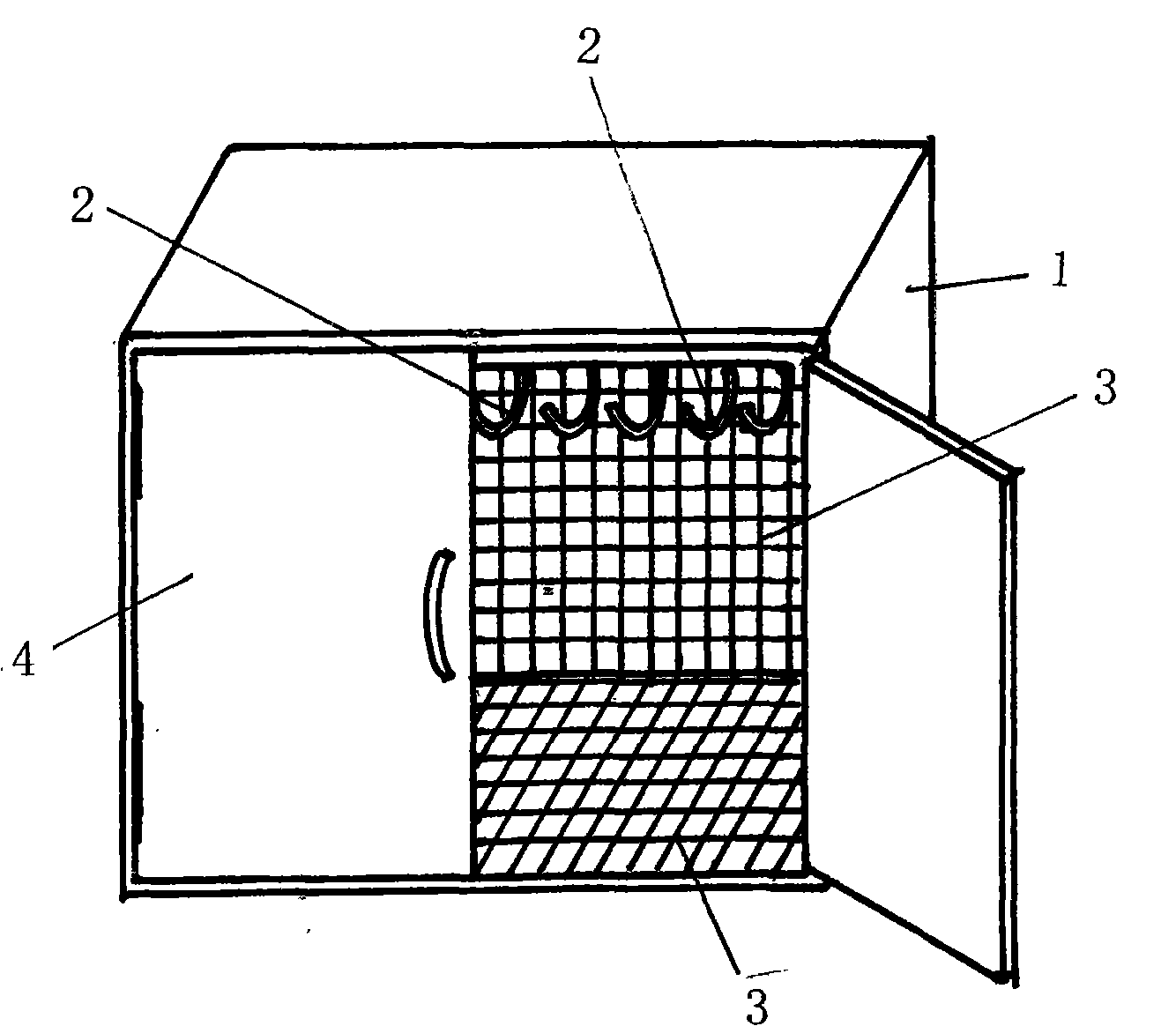 Umbrella storage cabinet