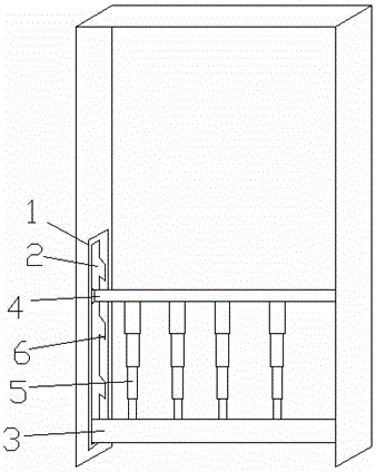 Easy-to-install child safety gate installation structure