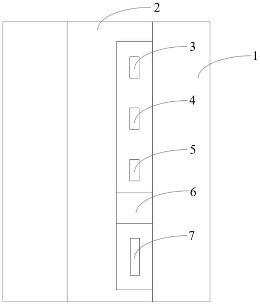 Element yield and thermal neutron count ratio combined porosity measurement method