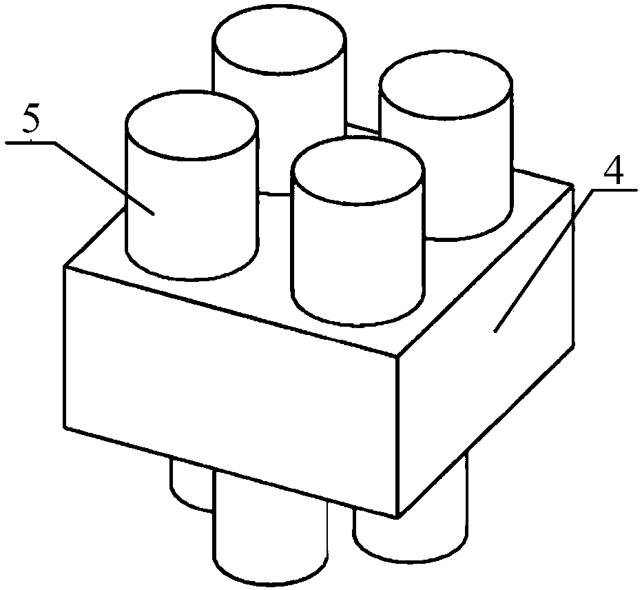 Micro floating raft array skin having functions of reducing resistance and noise