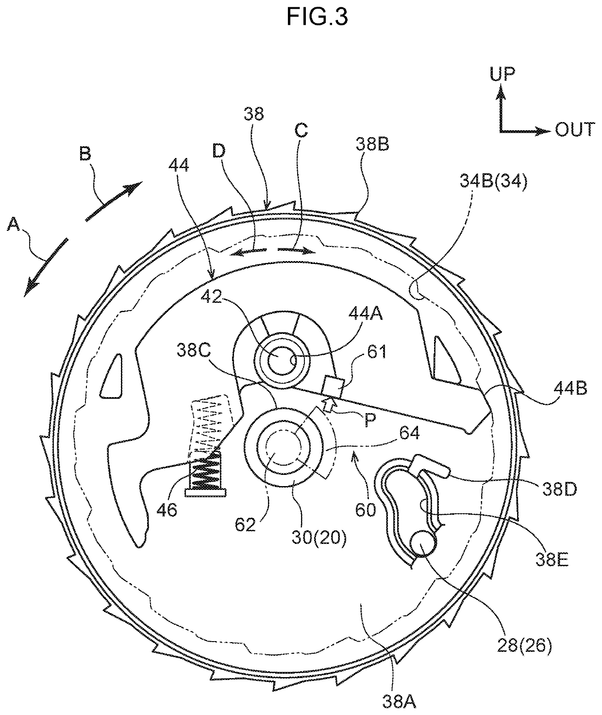 Webbing retractor