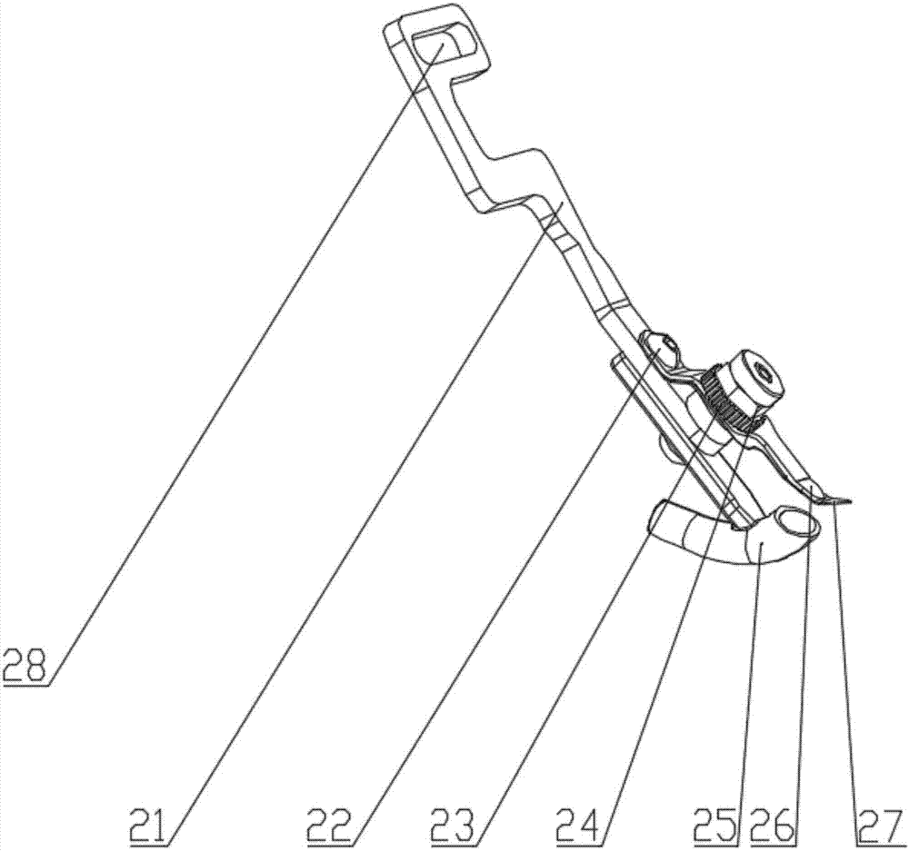 Two-needle sewing machine