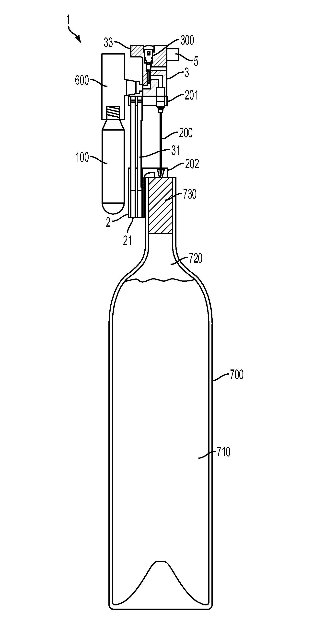 Method and apparatus for beverage extraction needle force indication