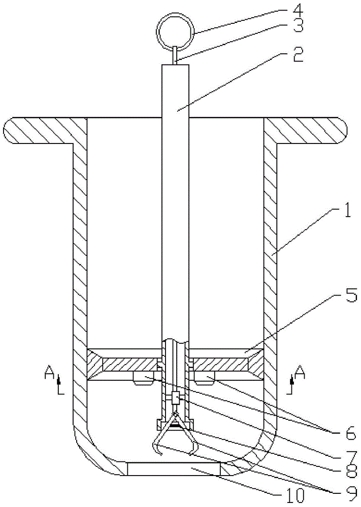 A gynecological loop taker