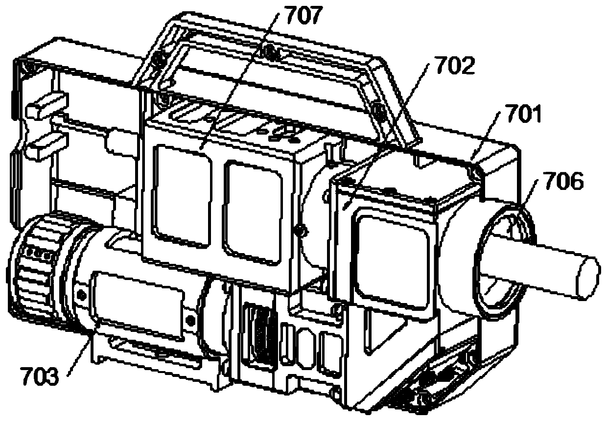 Laser obstacle removing instrument