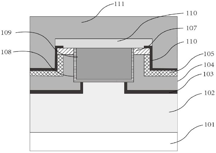 Cell structure, device and manufacturing method of L-type base sic MOSFET